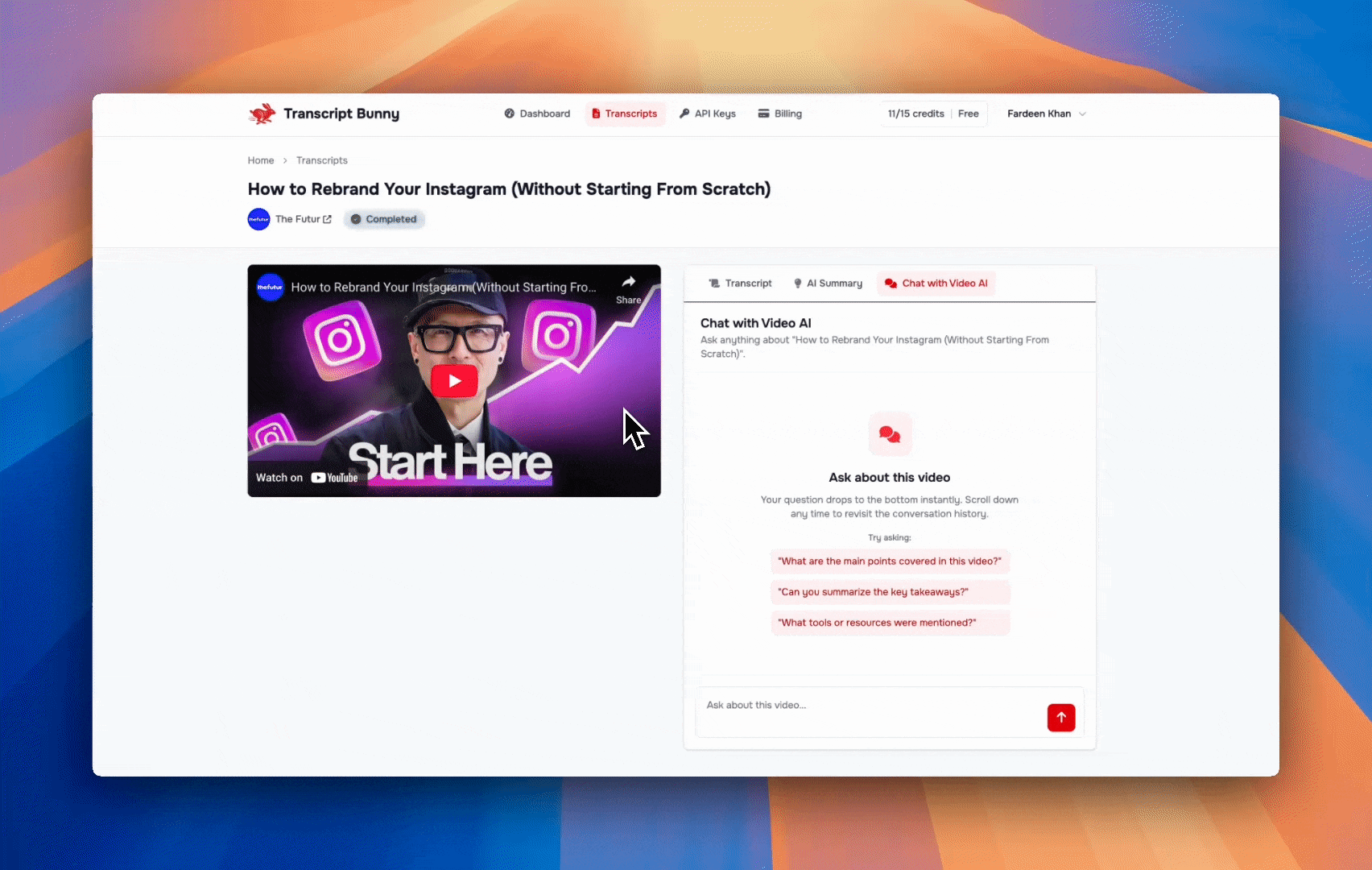 AI Chat Demo